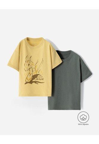 Camiseta Regular Algodón X2unds Surtida Niño Multicolor BABY FRESH