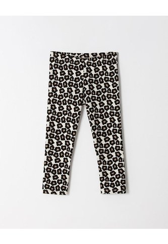 Legging Tiro Medio Estampado Niña Beige BABY FRESH
