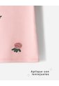 Camiseta Regular Lentejuelas Niña Rosa de BABY FRESH