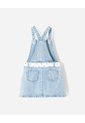 Overol Jardinera Regular índigo Medio Niña Azul Oscuro de BABY FRESH