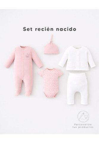 Set Recien Nacido Algodón Bebé Niña Multicolor BABY FRESH