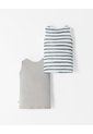 Camiseta Esqueleto Algodón X2unds Surtida Niño Multicolor de BABY FRESH