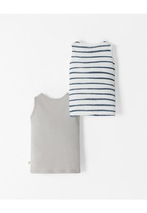 Camiseta Esqueleto Algodón X2unds Surtida Niño Multicolor