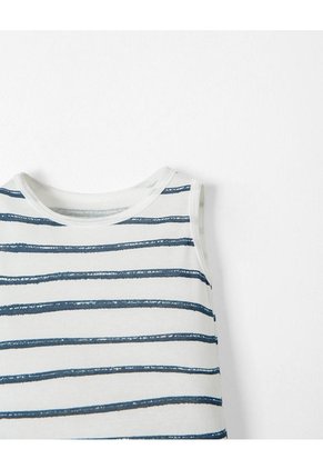 Camiseta Esqueleto Algodón X2unds Surtida Niño Multicolor