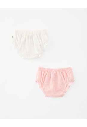 Panty Bebé Niña Algodón X2unds Surtido Multicolor