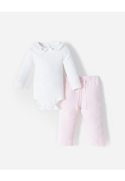 Conjunto Buzo + Pantalón Bebé Niña Multicolor