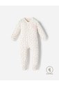 Pijama Cierre Doble Sentido Estampada Bebé Niña Beige de BABY FRESH