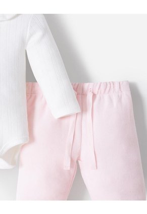 Conjunto Buzo + Pantalón Bebé Niña Multicolor