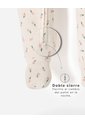 Pijama Cierre Doble Sentido Estampada Bebé Niña Beige de BABY FRESH