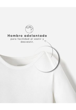 Conjunto Body Algodón + Overol Bebé Unisex Gris