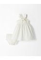 Conjunto Vestido + Bloomer Bebé Niña Blanco de BABY FRESH