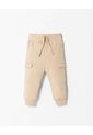Jogger Regular Algodón Beige Niño Beige de BABY FRESH