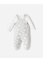 Conjunto Body Algodón + Overol Bebé Unisex Gris de BABY FRESH