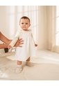 Conjunto Vestido + Bloomer Bebé Niña Blanco de BABY FRESH