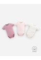 Body Manga Corta Algodón X3unds Surtido Bebé Niña Multicolor de BABY FRESH
