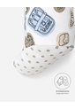 Pijama Algodón Cierre Doble Sentido Estampada Bebé Niño Blanco de BABY FRESH