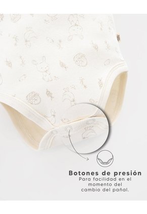 Body Manga Corta Algodón X3unds Surtido Bebé Niña Multicolor