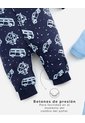 Pijama Algodón Botones A Presión X2unds Surtido Bebé Niño Multicolor de BABY FRESH