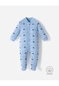 Pijama Algodón Cierre Doble Sentido Estampada Bebé Niño Azul de BABY FRESH