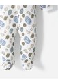 Pijama Algodón Cierre Doble Sentido Estampada Bebé Niño Blanco de BABY FRESH