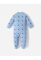 Pijama Algodón Cierre Doble Sentido Estampada Bebé Niño Azul de BABY FRESH