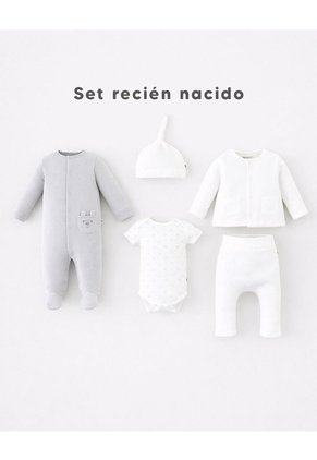 Set Recien Nacido Algodón Surtido Bebé Unisex Multicolor