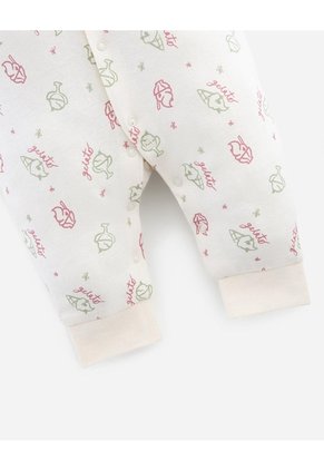 Pijama Algodón Botones A Presión X2unds Surtido Bebé Niña Multicolor