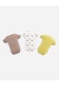 Body Manga Corta Algodón X3unds Surtido Bebé Niño Multicolor de BABY FRESH