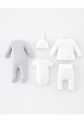 Set Recien Nacido Algodón Surtido Bebé Unisex Multicolor