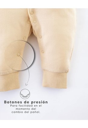 Pijama Algodón Botones A Presión X2unds Surtida Bebé Unisex Multicolor