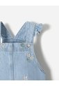 Overol Jardinera Algodón índigo Bebé Niña Azul Oscuro de BABY FRESH