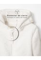Chaqueta Textura Peluche Blanco Bebé Unisex Blanco de BABY FRESH