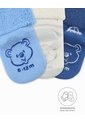 Medias Bebé Unisex Algodón Largas Pack X3 Surtido Multicolor de BABY FRESH