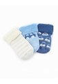 Medias Bebé Unisex Algodón Largas Pack X3 Surtido Multicolor de BABY FRESH