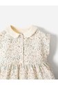 Conjunto Vestido + Bloomer Beige Bebé Niña Beige de BABY FRESH