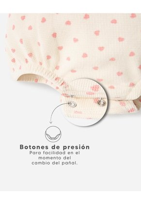 Conjunto Camiseta + Enterizo Algodón Bebé Niña Beige