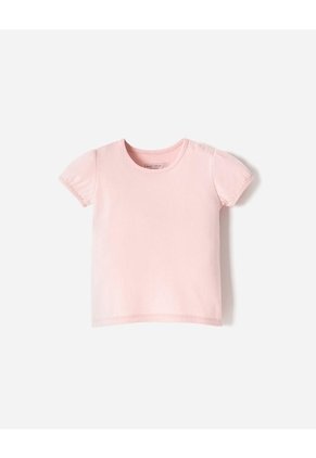Conjunto Camiseta + Enterizo Algodón Bebé Niña Beige