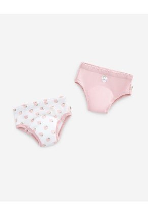Panty Entrenamiento Algodón X2unds Niña Multicolor