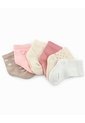 Medias Bebé Niña Algodón Largas Pack X6 Surtido Multicolor de BABY FRESH