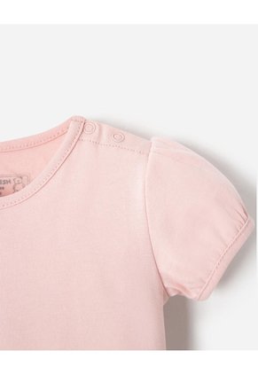 Conjunto Camiseta + Enterizo Algodón Bebé Niña Beige