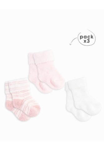 Medias Bebé Niña Calentadoras Largas Pack X3 Surtido Multicolor BABY FRESH