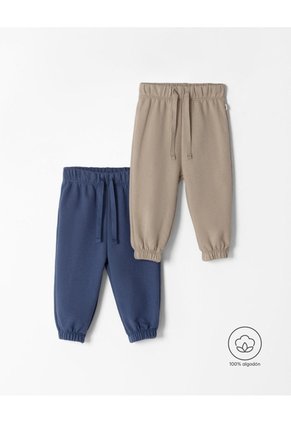 Jogger Algodón X2unds Surtido Bebé Niño Multicolor