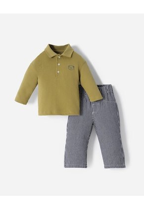 Conjunto Buzo + Pantalón Bebé Niño Multicolor