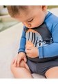 Traje De Baño Protección UV Estampado Bebé Niño Azul de BABY FRESH