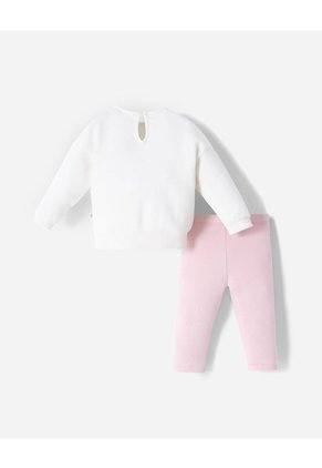 Conjunto Buzo + Pantalón Bebé Niña Multicolor
