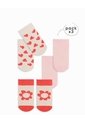 Medias Bebé Niña Algodón Largas Pack X3 Surtido Multicolor de BABY FRESH