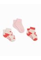 Medias Bebé Niña Algodón Largas Pack X3 Surtido Multicolor de BABY FRESH
