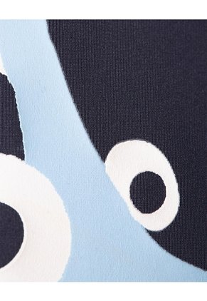 Traje De Baño Protección UV Estampado Bebé Niño Azul