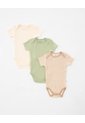 Body Manga Corta Algodón Surtido X3unds Bebé Unisex Multicolor de BABY FRESH
