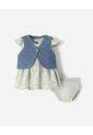 Conjunto Vestido + Bloomer Bebé Niña Multicolor de BABY FRESH